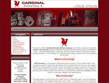 Tablet Screenshot of cardinalmfg.com